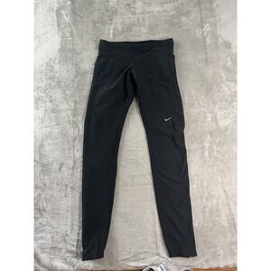 Nike Womens Leggings XS Black Athletic Running Yoga Pants Dri Fit
